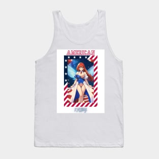 Patriotic Sky Fairy Tank Top